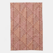 テラコッタの色合い キッチンタオル (縦)