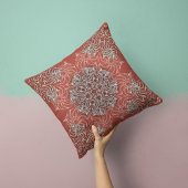 テラコッタの開花を囁く クッション