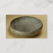テラコッタは灰色製品、Hastinapur、800-400を絵を描きました 名刺 (裏面)