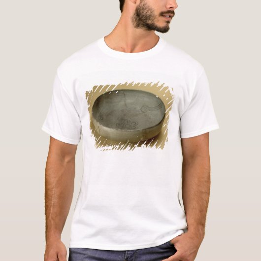 テラコッタは灰色製品、Hastinapur、800-400を絵を描きました Tシャツ (正面)