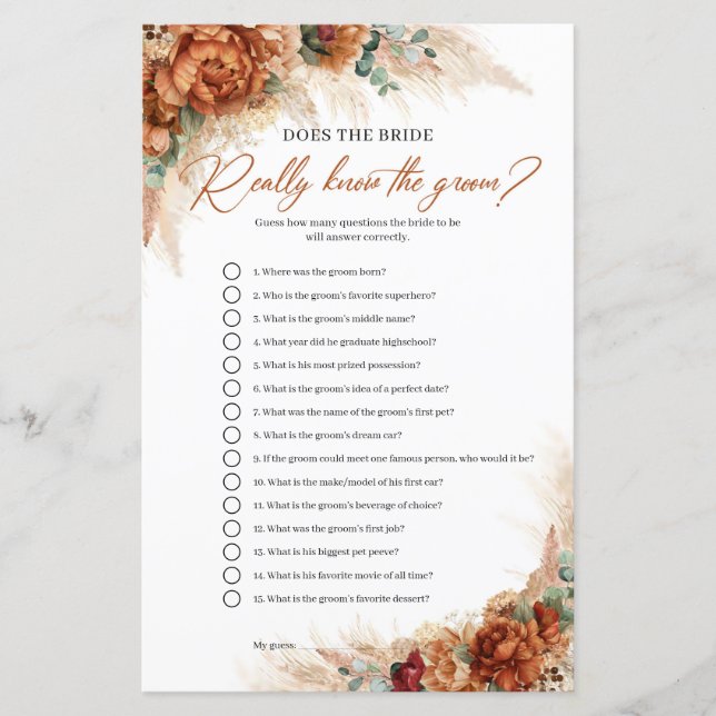 テラコッタは花婿を本当に知っている (正面)