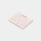 テラコッタアウトラインドアートワークカスタム ポストイット (アングル)