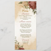 テラコッタアーストーンフローラ結婚グリーンリー メニュー (正面)