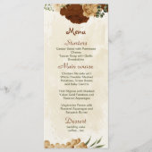 テラコッタアーストーンフローラ結婚グリーンリー メニュー (正面)