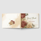 テラコッタアーストーン結婚フローラ ゲストブック (全面)