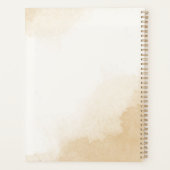 テラコッタアーストーン結婚フローラ プランナー手帳 (裏面)