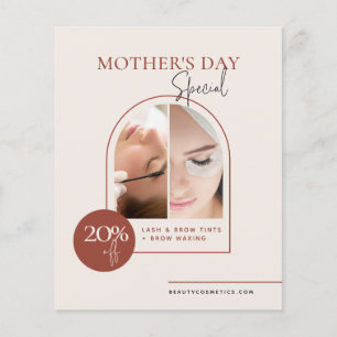 テラコッタアーチ美しいビジネスプロモーションフライヤー