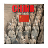 テラコッタアーミー中国-プロフェッショナル写真 タイル (正面)