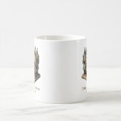 テラコッタウォリアーズ：西安、中国 コーヒーマグカップ (中央)