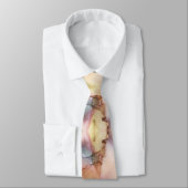 テラコッタウォーターカラーモダンシック ネクタイ (タイ)