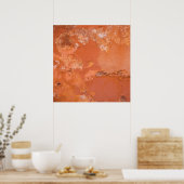 テラコッタウォールinローマのポスター ポスター (キッチン)