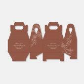 テラコッタエレガントアイビーフローラ フェイバーボックス (折り畳みなし)