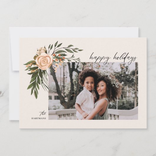 テラコッタエレガントフローラボホ写真 シーズンカード (正面)