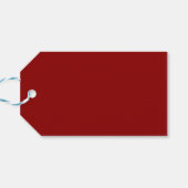 テラコッタエレガントラブレッドベルベットバレンタイン ギフトタグ (裏面横)