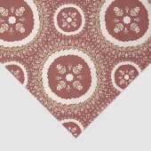 テラコッタエレガント装飾フローラ 薄葉紙 (詳細)