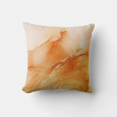テラコッタオモダンレンジ抽象芸術 クッション (正面)