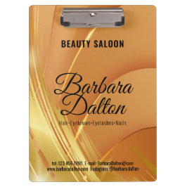 テラコッタオーチャーベージュ金ゴールド クリップボード