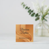 テラコッタオーチャーベージュ金ゴールド 予約カード (スタンド正面)