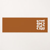 テラコッタカスタムロゴ販売促進事業 ヨガマット (正面(横))