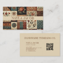 テラコッタキルトパッチワーク手作り服