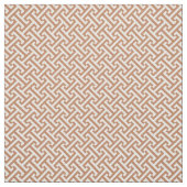 テラコッタギリシャ鍵パターン ファブリック (見本)