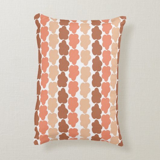 テラコッタクラウドデザインフォーナチュラル子供部屋 アクセントクッション (裏面(縦))