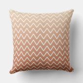 テラコッタグラデーションシェブロン装飾用クッション クッション (裏面)