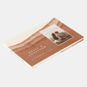 テラコッタグラデーション |の結婚ゲストブック ゲストブック (コーナー)