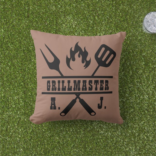 テラコッタグリルマスター器具 アウトドアクッション (芝生)