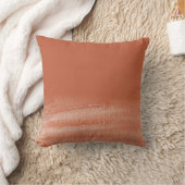 テラコッタコーラル抽象芸術ウォーターカラー クッション (ブランケット)