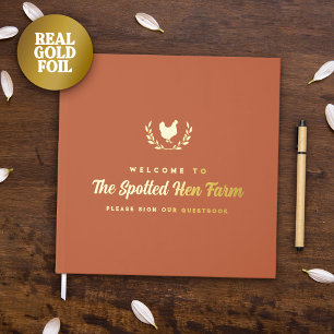 テラコッタゴールデンヘンリースファームハウスレンタル ゲストブック