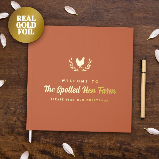 テラコッタゴールデンヘンリースファームハウスレンタル ゲストブック