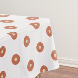 テラコッタサンド水玉模様 テーブルクロス