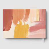 テラコッタサンライズ |の結婚ゲストブック ゲストブック (裏面)