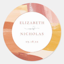 テラコッタサンライズ |モノグラム結婚ズ ラウンドシール