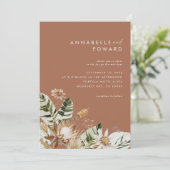 テラコッタシックボヘミアンモダンボタニカルエレガント (スタンド正面)