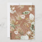 テラコッタシックボヘミアンモダンボタニカルエレガント (裏面)