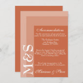 テラコッタシンプルス結婚クリプト サンキューカード (正面/裏面)