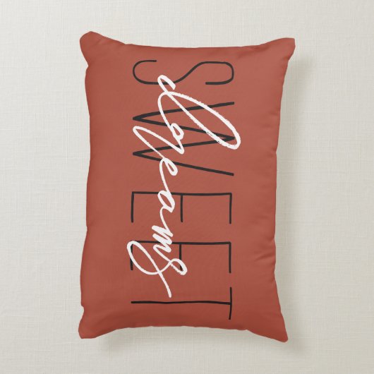 テラコッタスイートドリームズ秋秋の色 アクセントクッション (裏面(縦))