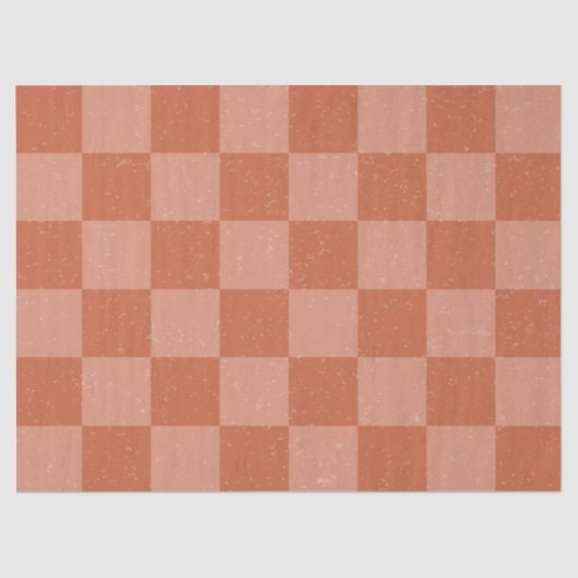 テラコッタスクウェア動揺してオールドプリントスタイル 薄葉紙 (正面)