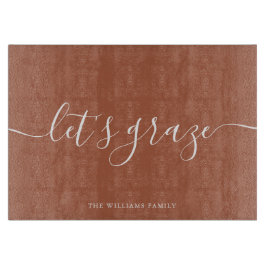 テラコッタスクリプトシャルキュテリー家族の放牧委員会 カッティングボード