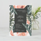 テラコッタセージ緑の熱帯結婚の葉の (スタンド正面)