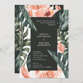 テラコッタセージ緑の熱帯結婚の葉の (正面/裏面)