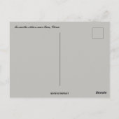 テラコッタソルダーニアシーアン中国 ポストカード (裏面)