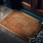 テラコッタタイリングウォルタークレーンデザイン ドアマット