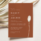 テラコッタティスル結婚式招待状 招待状