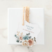 テラコッタティール(緑がかった色)ニュートラルウォーターカラーサンキュー フェイバータグ (インサイチュ)