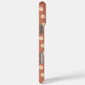 テラコッタデイジー花柄のボタニカルiPhone Case-Mate iPhoneケース (裏面 / 右)
