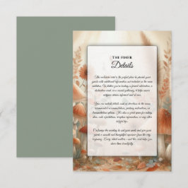 テラコッタトアドスルートウッドランド結婚魔法 エンクロージャーカード