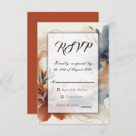 テラコッタトワイライトと海軍の開花結婚ズ 出欠カード